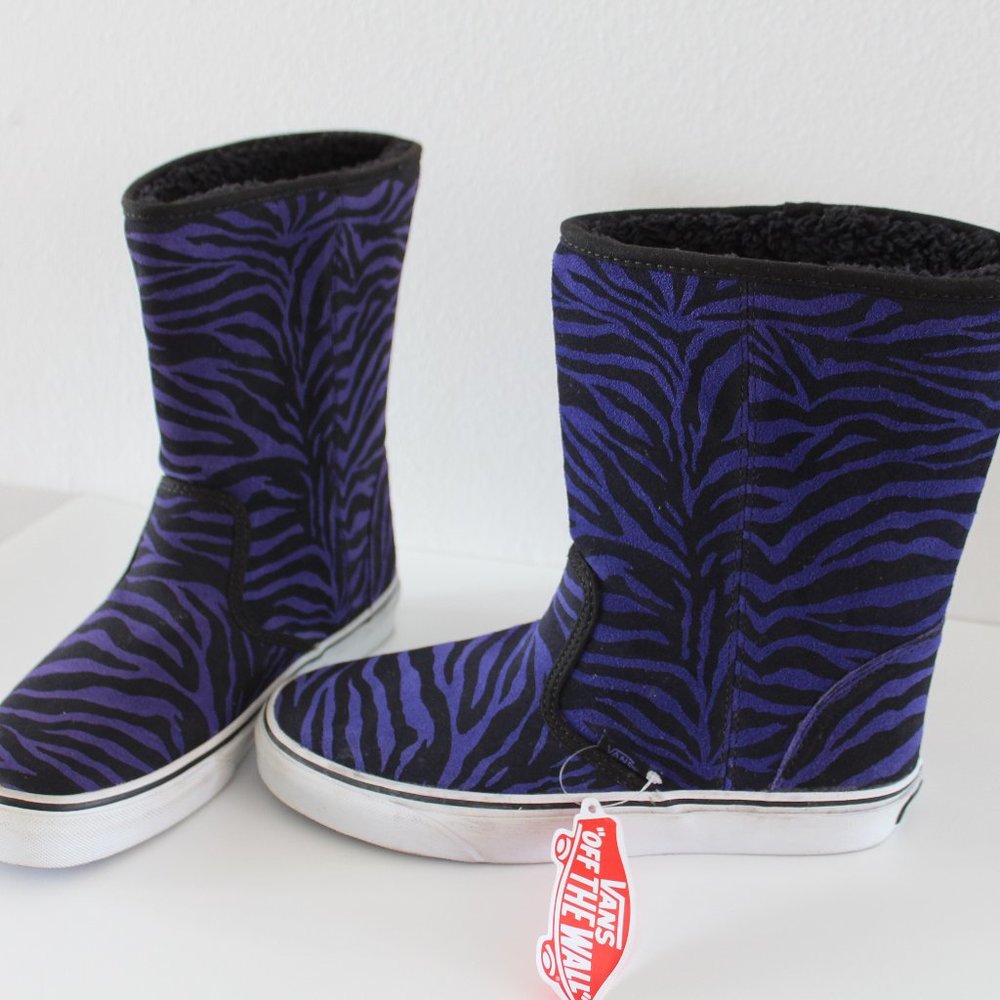 Vans Suede Fur lining Slip-on Unisex Comfort Botts